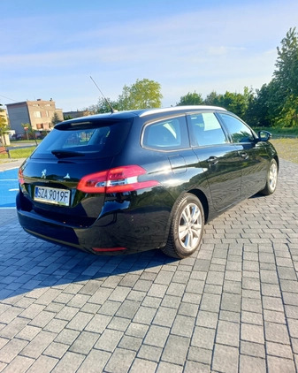 Peugeot 308 cena 49499 przebieg: 150000, rok produkcji 2019 z Głuszyca małe 781